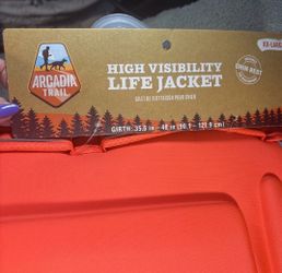 4 XXL Dog PFD live vests (20each