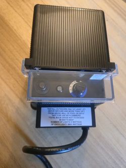 TDC Power Products Outdoor Landscape Lighting Transformer DA-88-12W-1 
