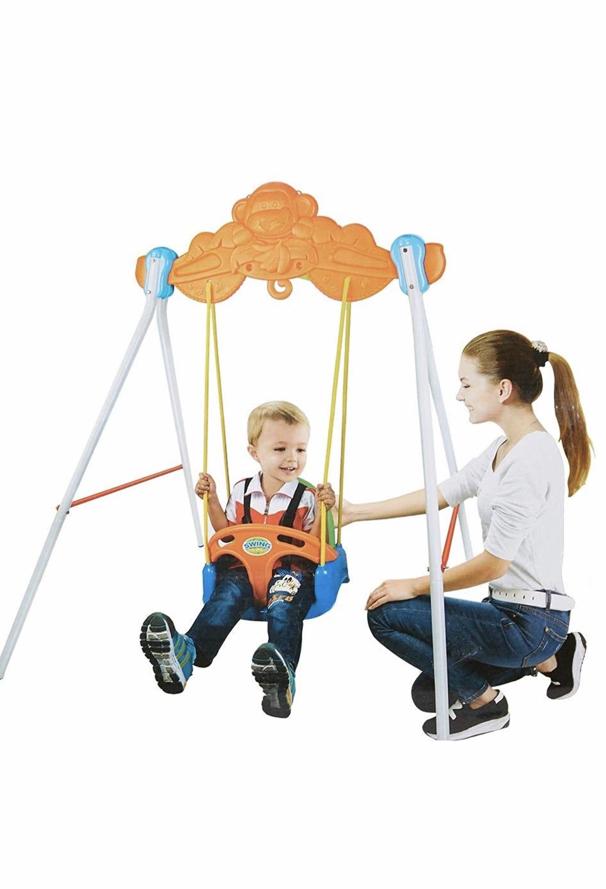 Toy swing safety set for children