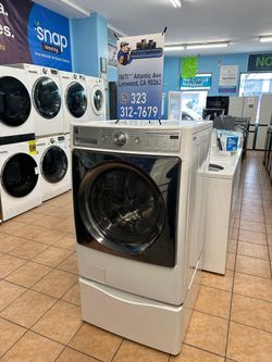 Kenmore Front Load Washer With Pedestal 