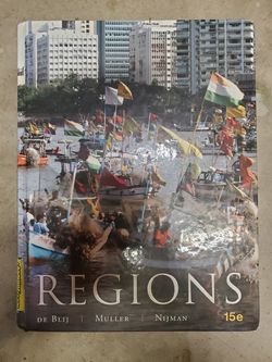Geography textbook Regions 15th edition Muller Nijman