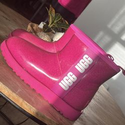 Clear Pink Ugg Boots