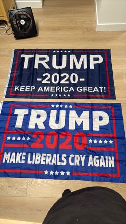 Trump flags