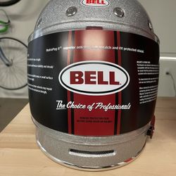 Helmet BELL Bullit Silver Gloss XS
