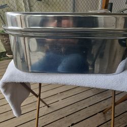 Vtg Wear-Ever Roaster Steamer Canner