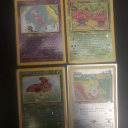 Pokémon Southern Island Mew Togepi Ledyba And Vileplume