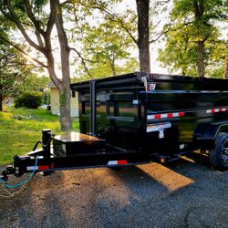 2025 PJ Trailers 7x14 Dump Trailer 