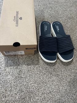 Clarks Cloudsteppers Slide Sandals Size 7.5W