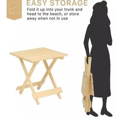 Folding Square Table