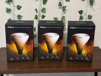 💡 Ilumi BR30 LED Flood Smart Bulbs – Brand New (3 Available)