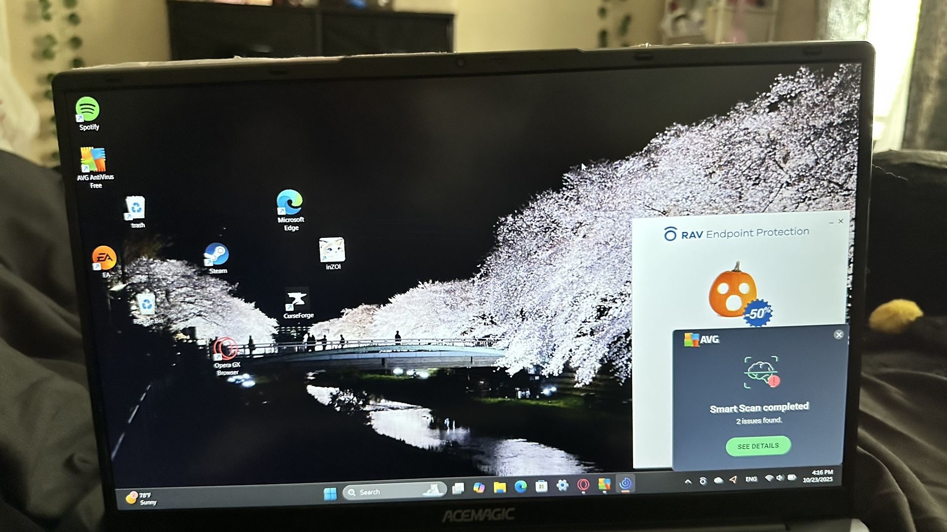 ACEMAGIC 15.6" FHD Gaming Laptop AMD Ryzen 7 5700U Ryzen 5 7430U 16GB 512GB SSD