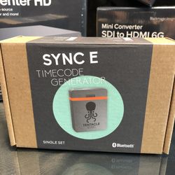 Tentacle Sync TRACK E Pocket Audio Recorder Basic Box with Timecode Support (Recorder Unit Only)