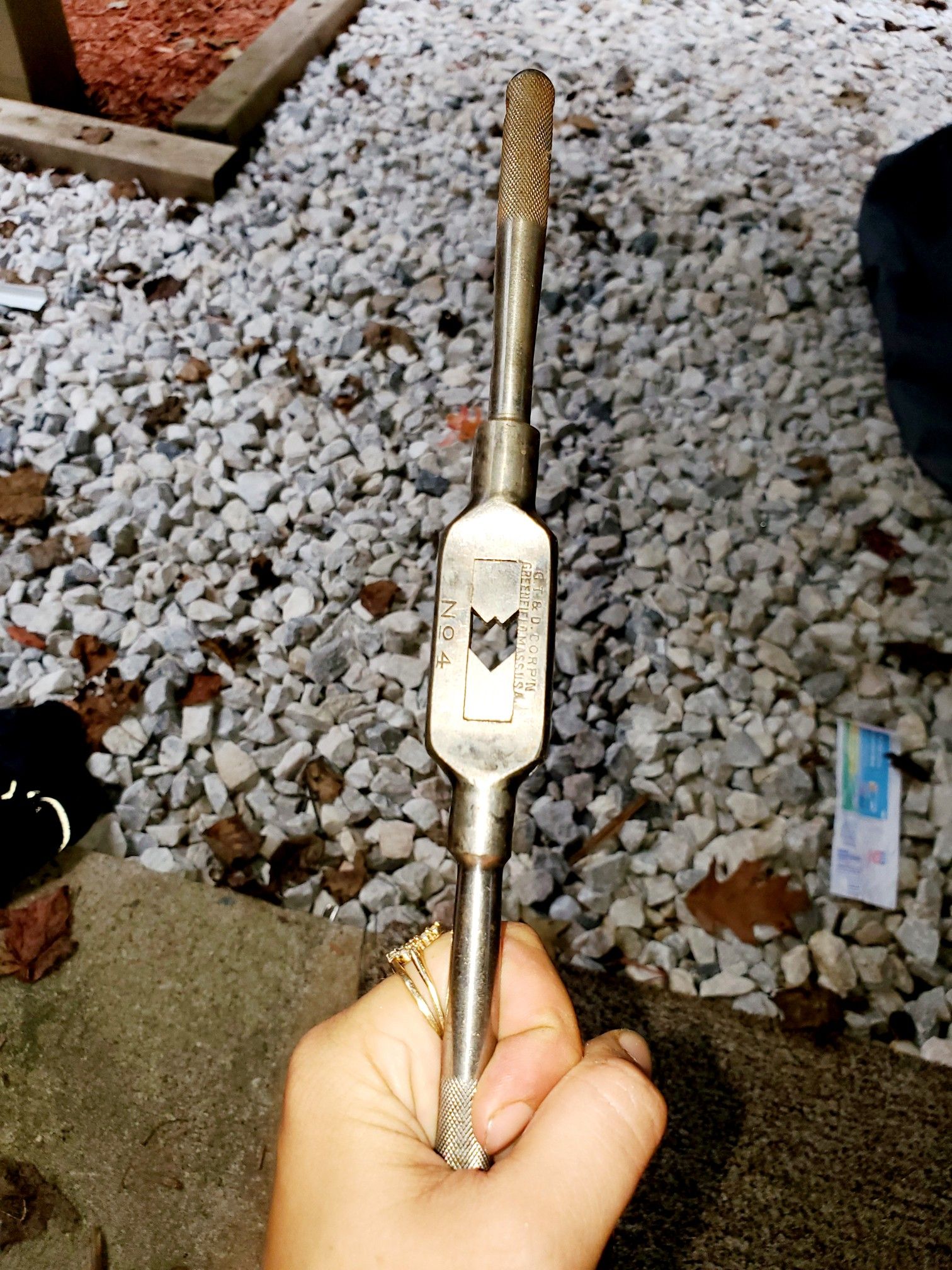 Antique Greenfield Tap and Die Set Machinist Tools Little Giant