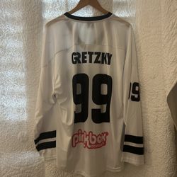 NWOT LAS VEGAS DESERT DOGS PINKBOX WAYNE GRETZKY HOCKEY JERSEY SIZE XL
