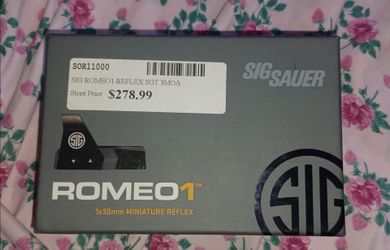 Sig sauer red dot
