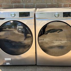 Washer And Electric Dryer. Lavadora Y Secadora Eléctrica 