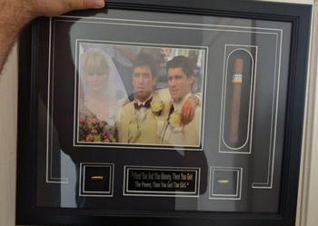 Scarface Framed Photo. Memorabilia 18x22