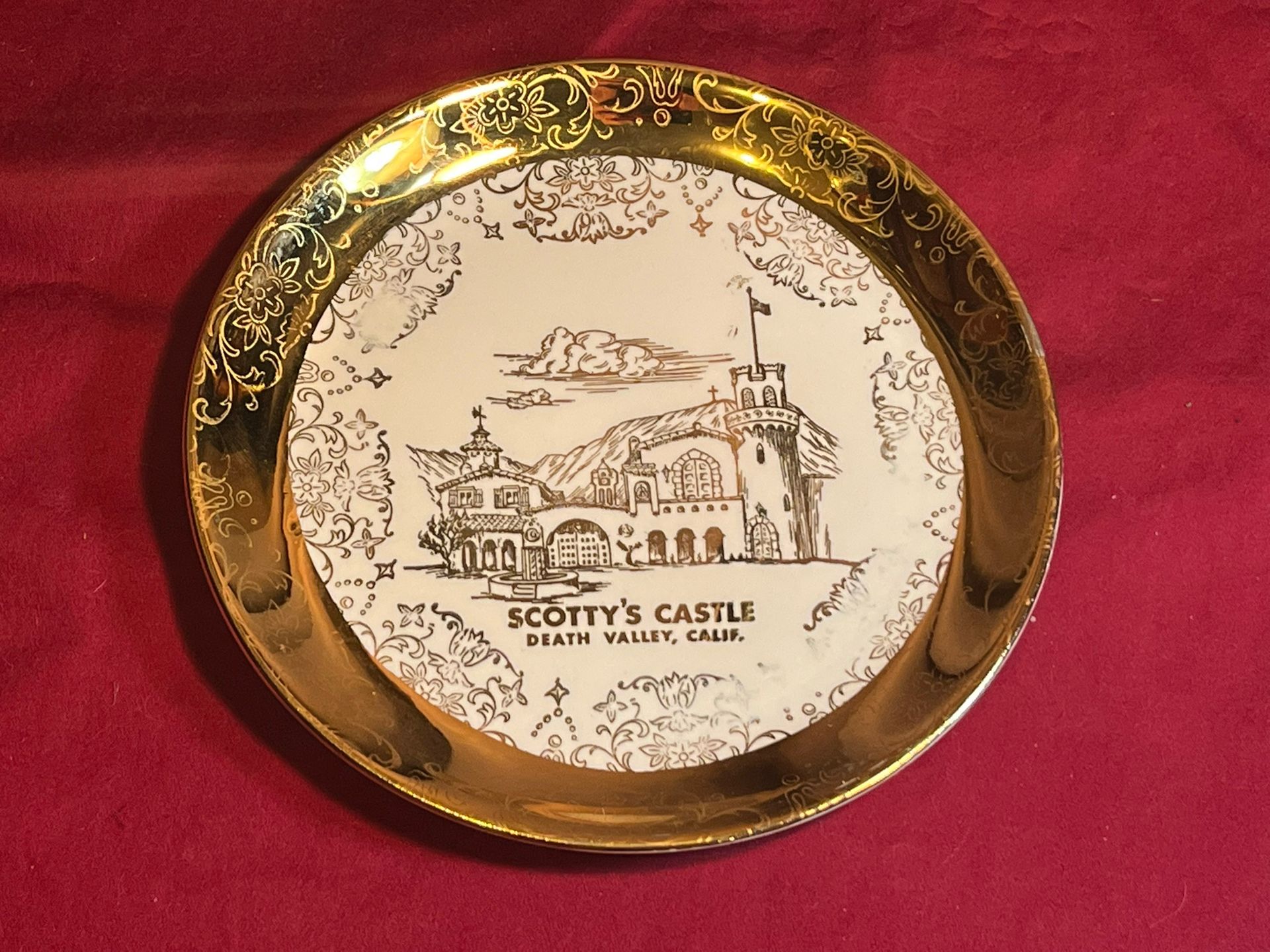 MCM Sabin Scotty’s Castle Collector Plate