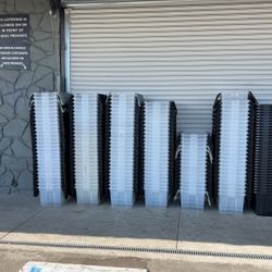 12 Gallons Bins $8 Each Clear 📦📦