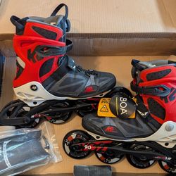 K2 Inline Skates, Size US 8 / 26 Cm