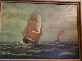 Wesley Webber signed Painting