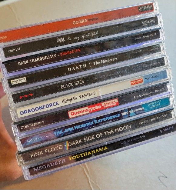 CDs Pink Floyd, Gojira, Rock/Metal