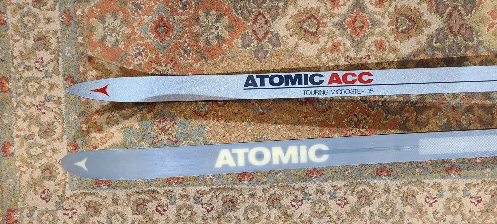 Nordic Cross Country Running Touring Skis Atomic ACC Microstep 15 195cm NNN