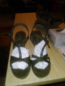 Women's wedge heels shoes size 10