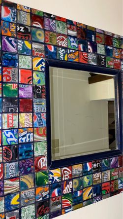 Very nice soda mirror your favorite soda is on there size 25x25