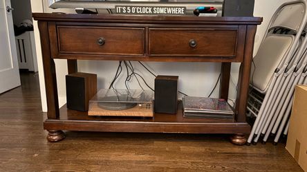Solid Wood Console Table / TV Stand