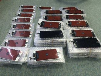 IPhone 5 6 7 screen with LCD and frame assembly