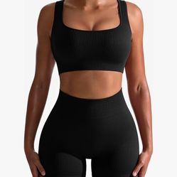 OQQ Workout Outfits for Women 2 Piece 