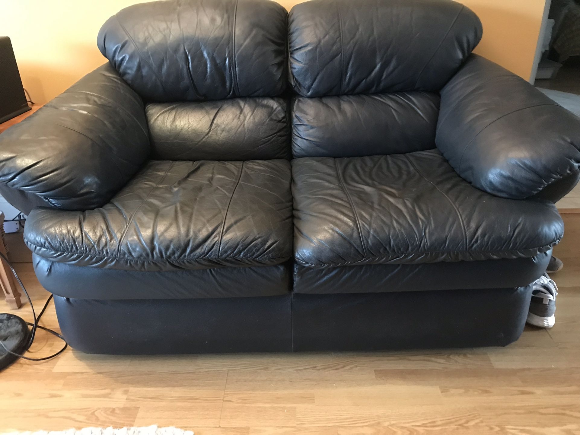 Leather Couch Set
