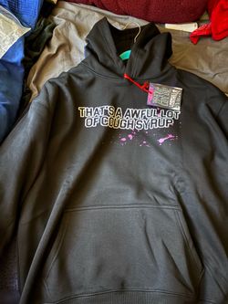 Cough syrup hoodie