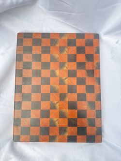 Walnut Cedar Checker End Grain Cutting Board