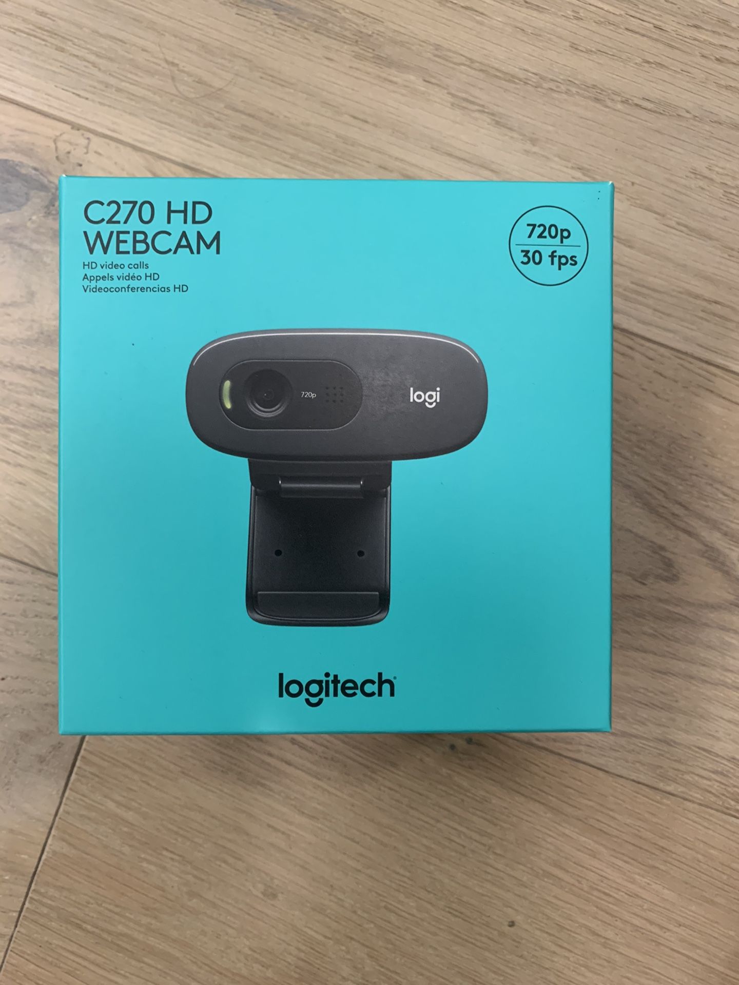 Brand new sealed Logitech C270 HD Webcam