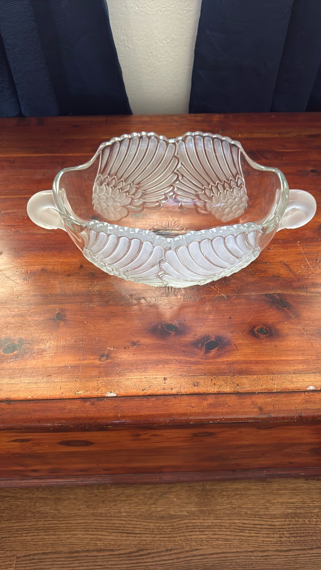 Kristallglas Crystal Glass Walther Glass bowl
