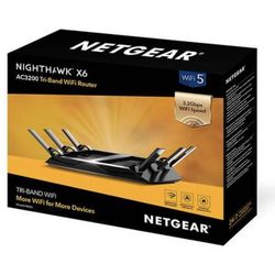 COMCAST NETGEAR CM500 MODEM AND A NIGHTHAWK X6 TRI-BAND WIFE 5 ROUTER
