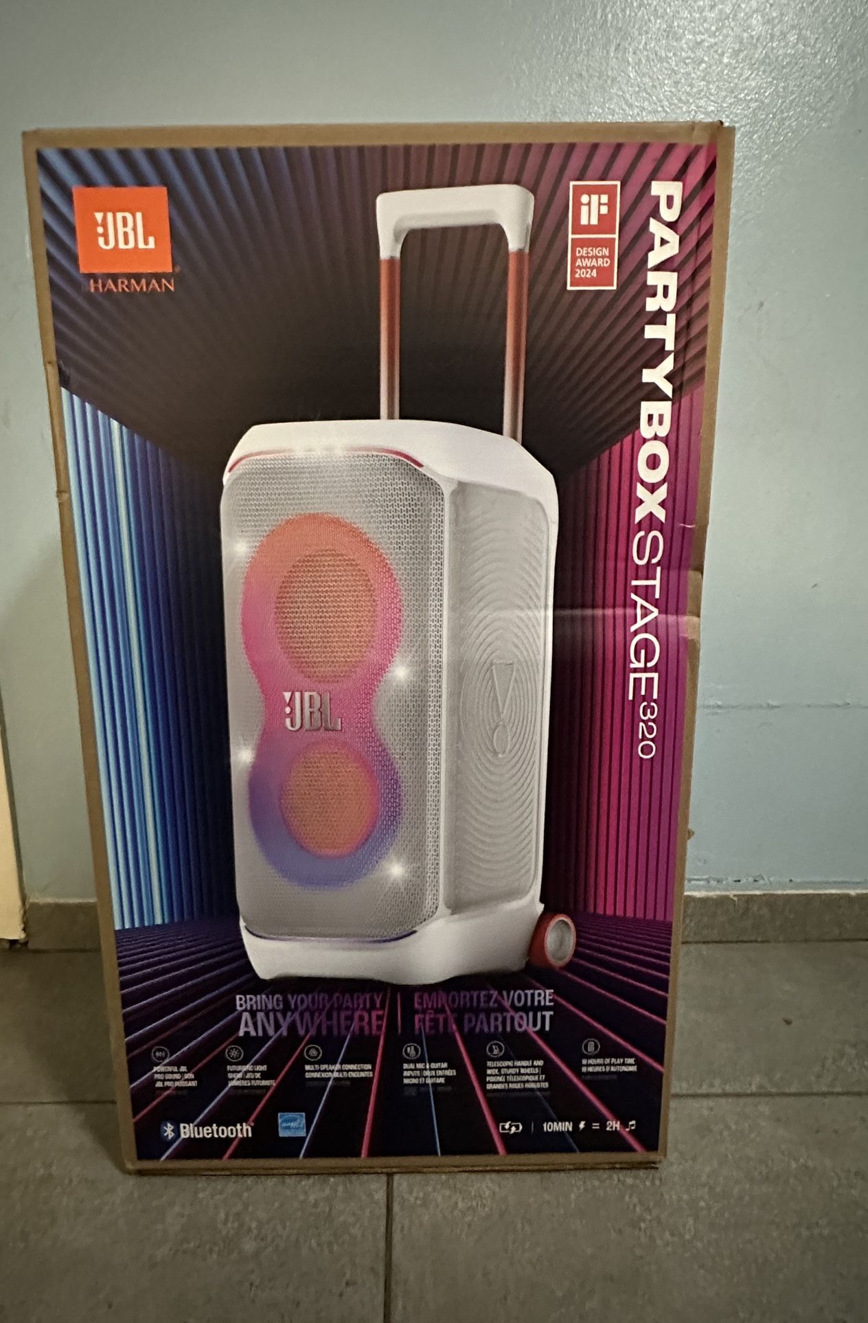 JBL Partybox 320 White 