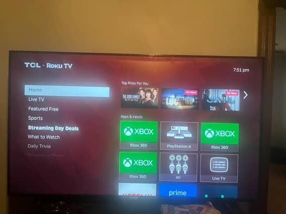 TCL ROKU TV 65 inch