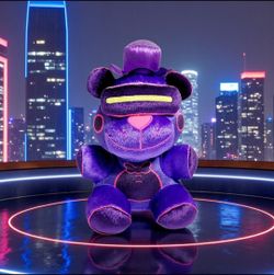 7" Funko Five Nights At Freddy's Neon VR Freddy Special Delivery Game 2022 Plush.
This is a Funko Plush: Five Nights at Freddy's - VR Freddy. It featu