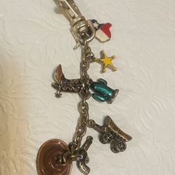 Cowboy Key Chain
