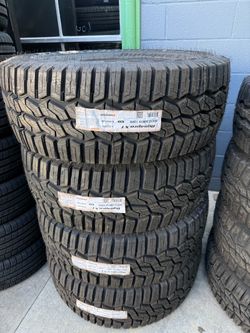 35x12.50r18 Hankoon tires nuevas con 70,000 millas de garantía las 4