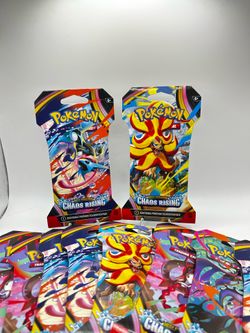 Pokemon Chaos Rising Booster Sleeves