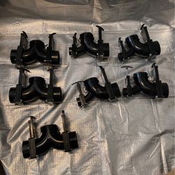 Valterra RV Camper Waste Double Elbow Valves Lot
