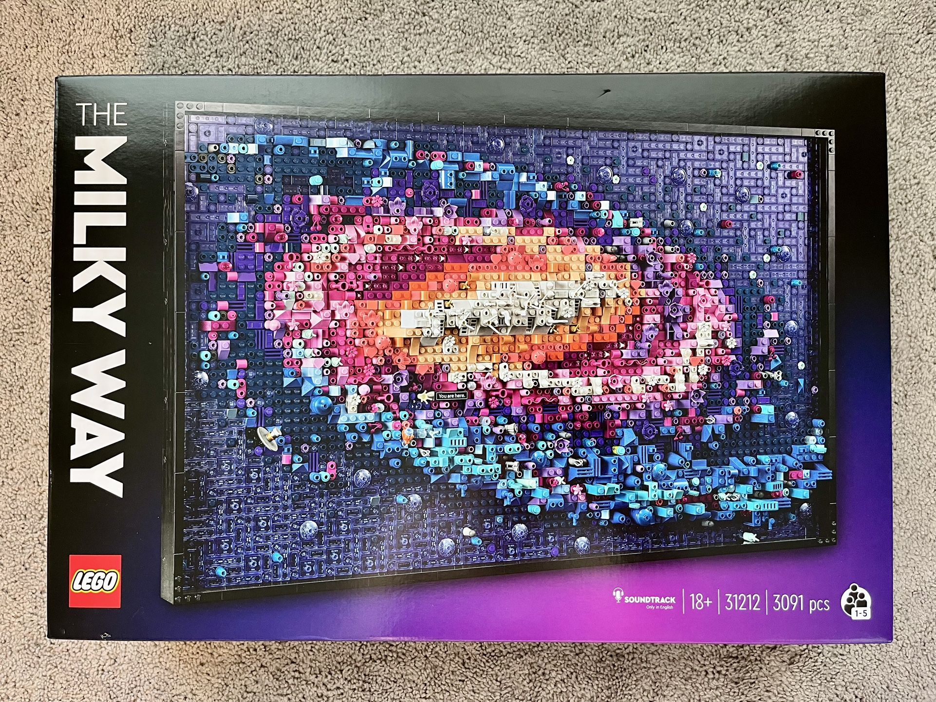 New LEGO Milky Way Galaxy 31212