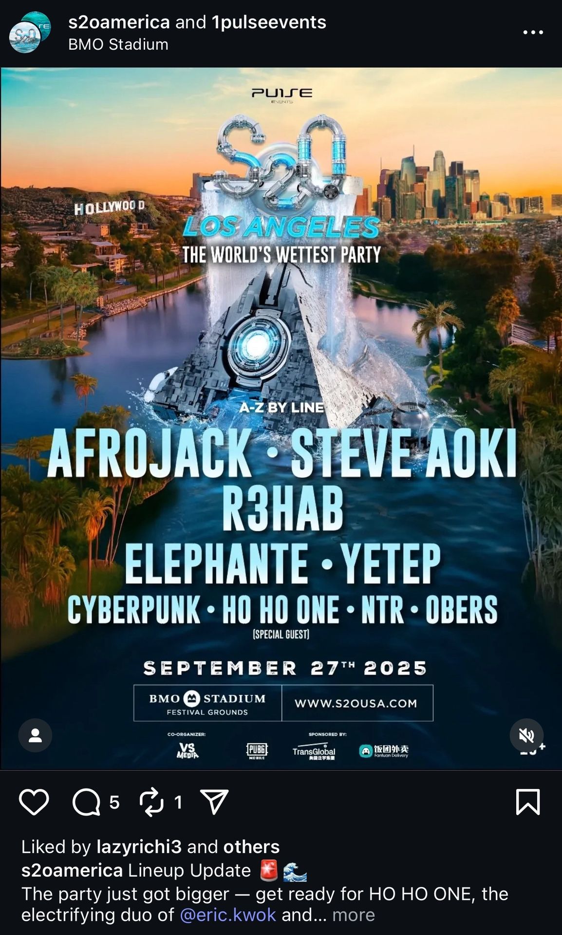 Rave Ticket: S20