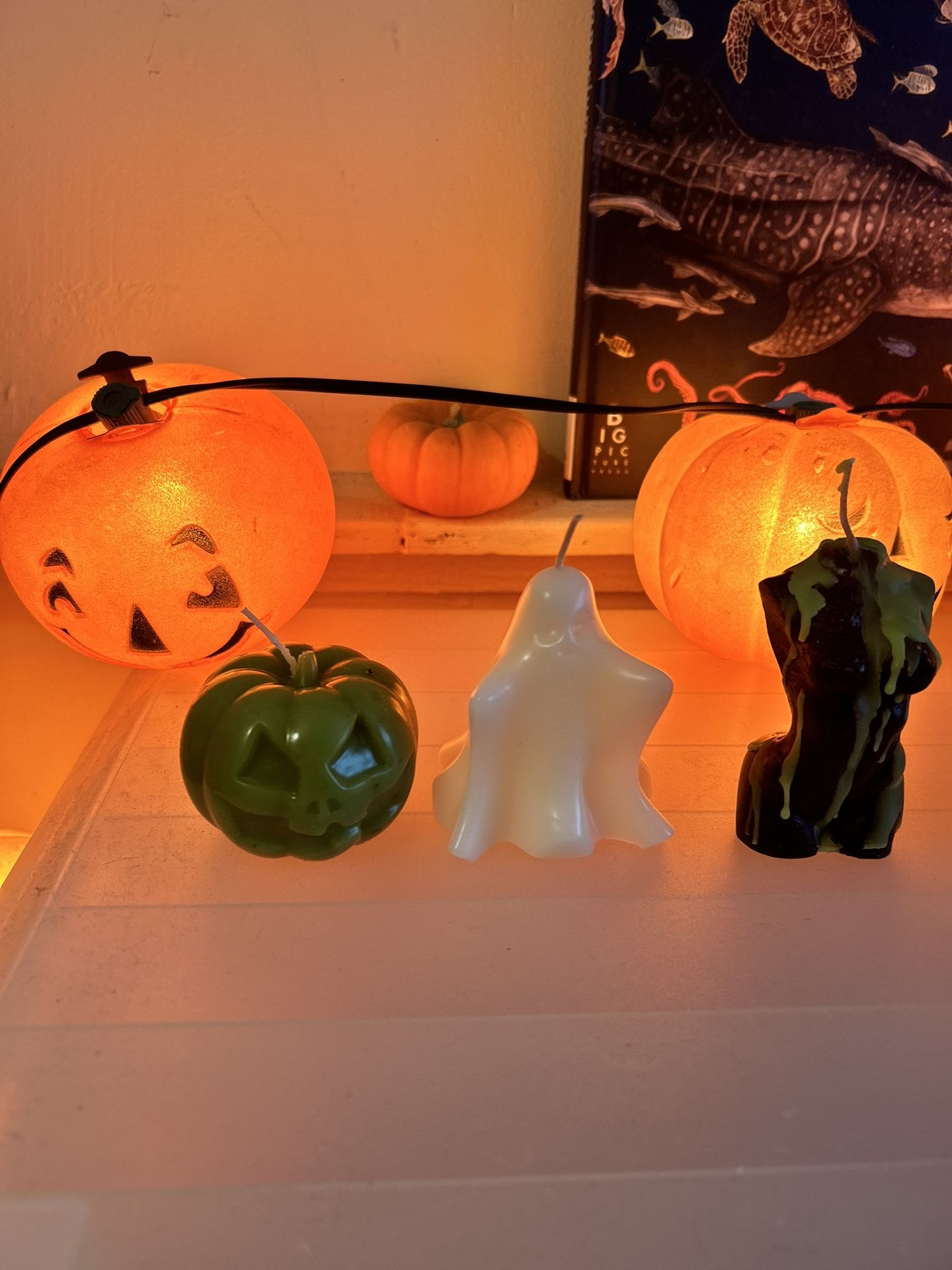 Spooky Halloween Candles