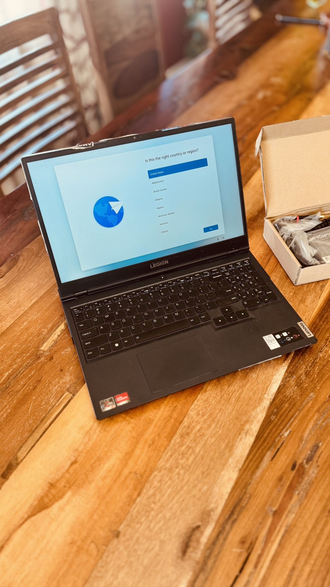 Legion 5 Gaming Laptop
