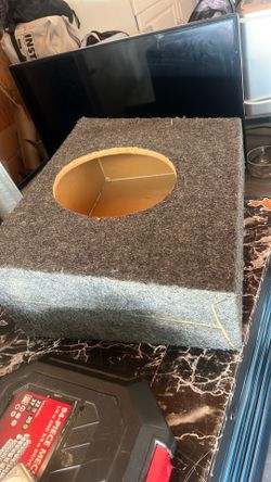 Subwoofer box